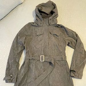 REI womens trench coat rain jacket